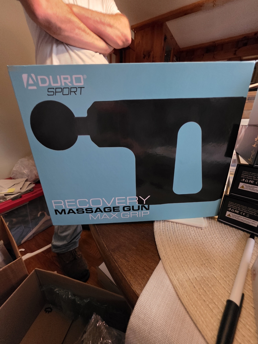 Recovery Massage Gun - Max Grip Black